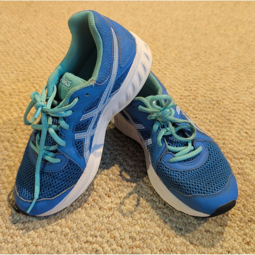 Asics Jolt 2 Running Shoes Sneakers Womens 6 Blue Athletic Gym